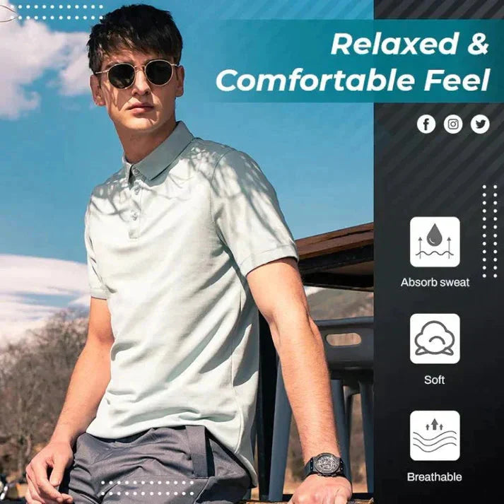 Mens Polo T-Shirt Pack Of 4 (Buy 1 GET 3 FREE🔥🔥)